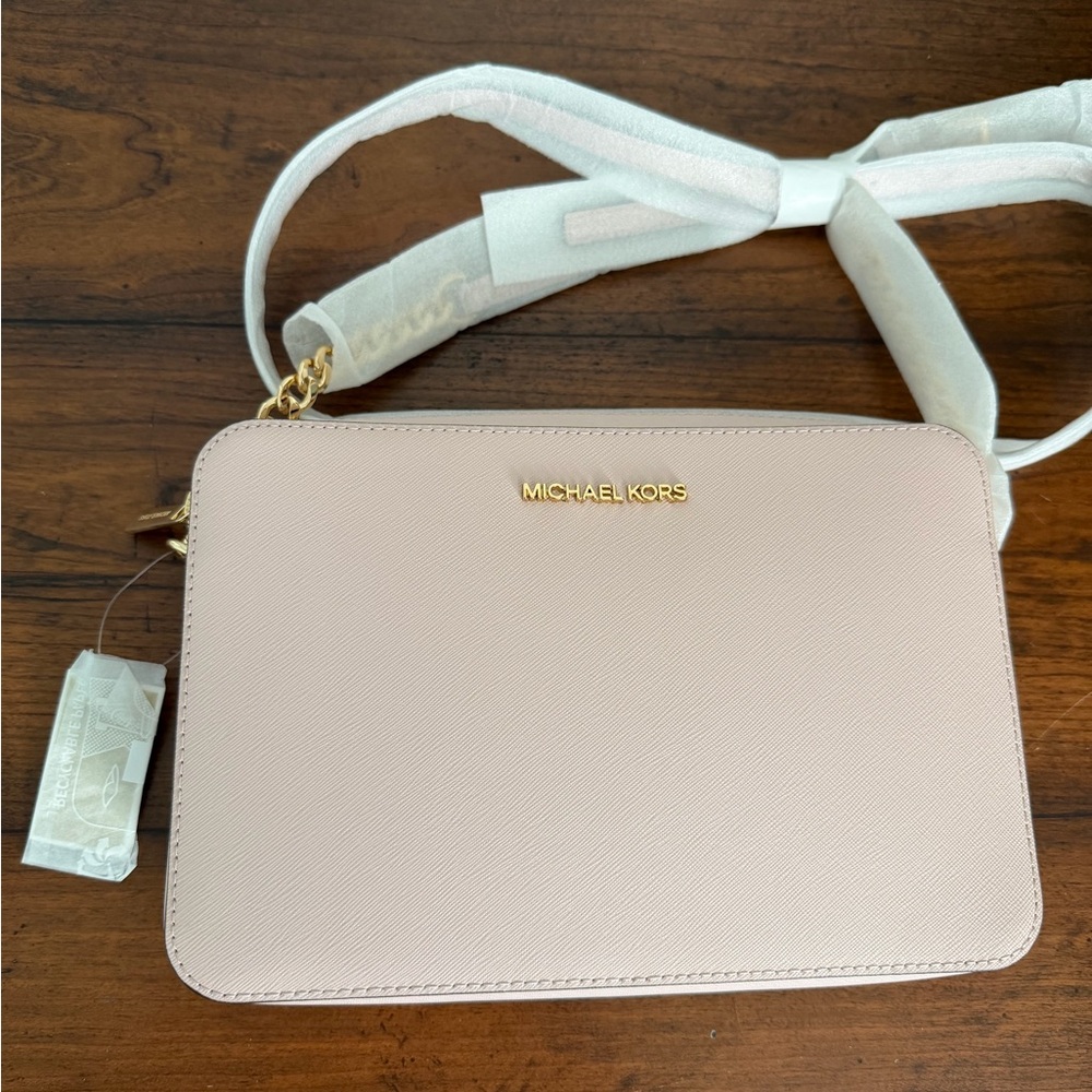 Michael Kors Powder Light Pink Crossbody Bag (Price is FIRM)